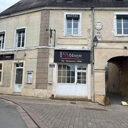 Hotel Bistrot De L'Abbaye Tuffé Exterior foto